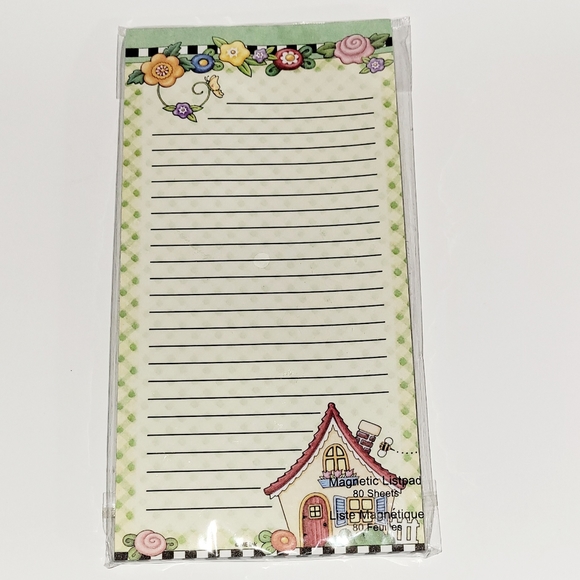 Mary Englebreit, Set of Two Blank Card Packs and One Magnetic Note Pad, New - Picture 6 of 7
